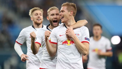 RB Leipzig đặt một chân vào vòng knock out: Cột mốc lịch sử