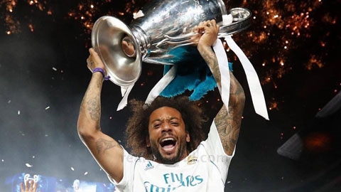 Marcelo 'không thở nổi' trước trận chung kết Champions League 2018