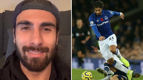 Andre Gomes lần đầu lên tiếng sau chấn thương kinh hoàng