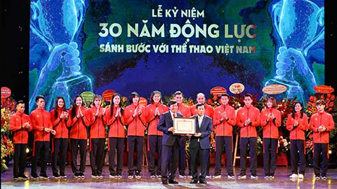 Công ty cổ phần Động Lực kỷ niệm 30 năm sánh bước với thể thao Việt Nam