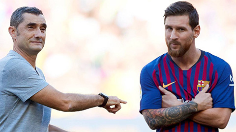 HLV Valverde: 'Giá trị của Messi không chỉ nằm ở những bàn thắng'