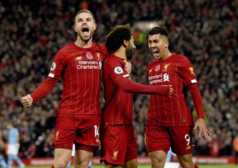 Liverpool đang băng băng về đích