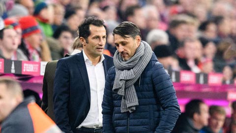 Chưa tìm được người thay Kovac, thượng tầng Bayern lại xáo trộn