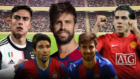 11 cầu thủ đã vinh dự sát cánh cùng cả Messi lẫn Ronaldo