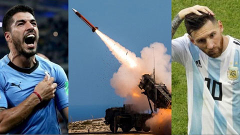 Israel trúng 50 quả rocket, trận Argentina với Uruguay nguy cơ hoãn Israel trúng 50 quả rocket, trận Argentina với Uruguay nguy cơ hoãn