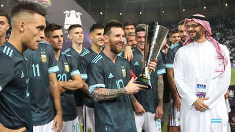 Cuối cùng Messi cũng có danh hiệu cùng ĐT Argentina