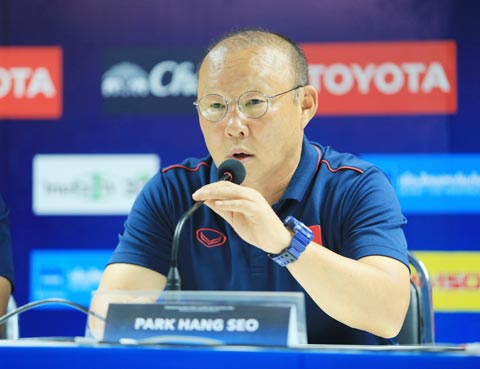 HLV Park Hang Seo đánh giá cao Thái Lan trong những lần đối đầu