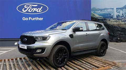 Ford Everest Sport giá hơn 1 tỷ đồng 'đe nẹt' Hyundai Santa Fe 2019