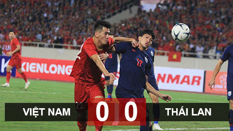 Việt Nam 0-0 Thái Lan: Giữ vững ngôi đầu Việt Nam 0-0 Thái Lan: Giữ vững ngôi đầu