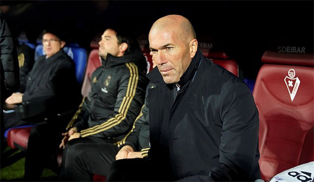 Nhiệm vụ của HLV Zidane ở Real là hết sức nặng nề