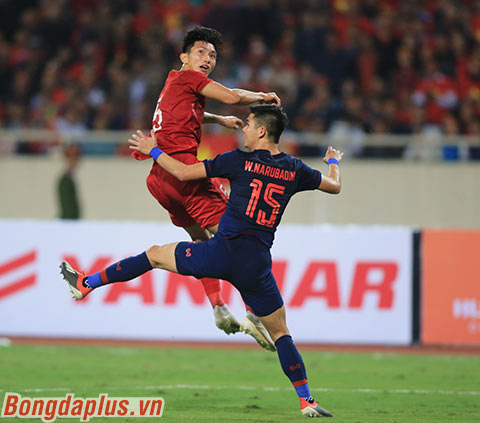 Đội tuyển Việt Nam vẫn cho thấy khả năng phòng ngự chắc chắn ở vòng loại World Cup 2022 - Ảnh: Đức Cường
