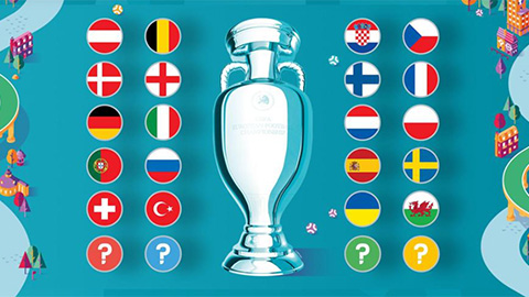 Tổng quan vòng loại EURO 2020: 20 đội có vé, chờ 4 suất play-off