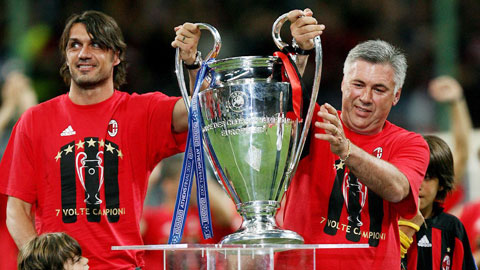 Ancelotti và mối tình không hồi kết với Milan