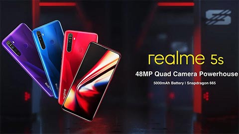 Realme 5s ra mắt với pin 5000mAh, camera sau 48MP, giá siêu rẻ