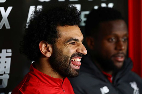 Salah hạnh phúc vì không phải ra sân lúc đang bị đau