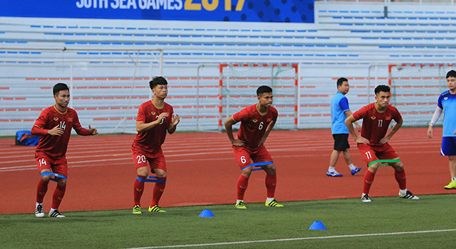 U22 Việt Nam được tạo điều kiện tốt nhất trong quá trình thi đấu ở SEA Games 30 - Ảnh: Đức Cường 