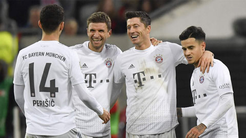 Bayern Munich đại thắng Duesseldorf 4-0: Hùm xám tìm lại sức mạnh