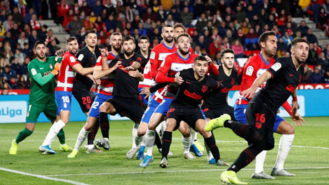 Atletico bị Granada cầm chân 1-1: Ngày càng 'dại chợ'