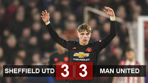 Sheffield Utd 3-3 M.U: Trận cầu điên rồ Sheffield Utd 3-3 M.U: Trận cầu điên rồ