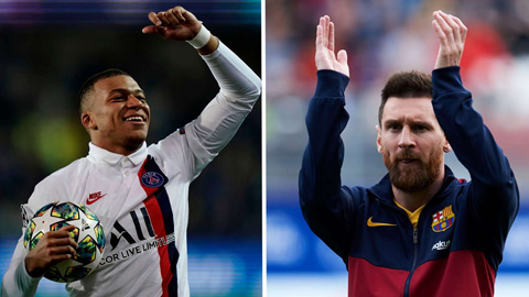 Mbappe ủng hộ Messi giành Quả bóng vàng Mbappe ủng hộ Messi giành Quả bóng vàng
