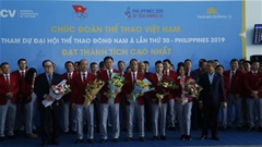 Đoàn thể thao Việt Nam đã có mặt ở Philippines