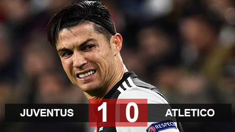 Juventus 1-0 Atletico: Juventus đón Ronaldo trở lại bằng chiến thắng xấu xí Juventus 1-0 Atletico: Juventus đón Ronaldo trở lại bằng chiến thắng xấu xí