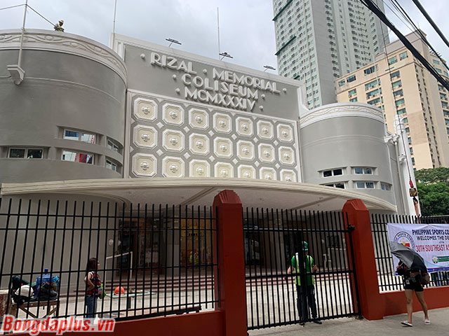 Khu liên hợp thể thao Rizal Memorial (Manila) đang chuẩn bị cho một số bộ môn tại SEA Games. Trong đó, Việt Nam sẽ thi đấu môn bóng đá, Taekwondo, cử tạ, Thể dục dụng cụ.... 
