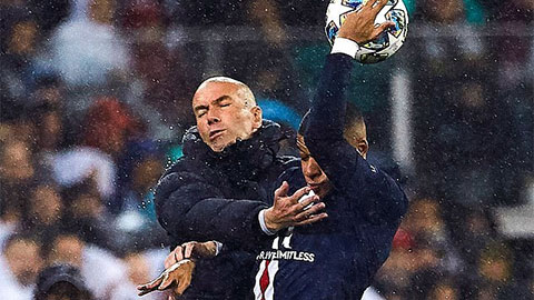 Fan chế giễu Zidane cố bắt cóc Mbappe