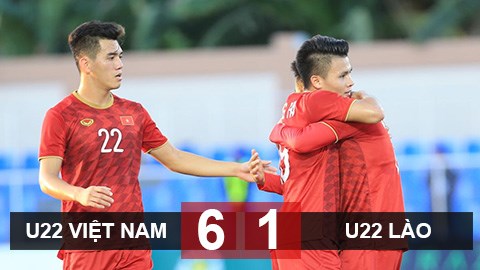 U22 Việt Nam 6-1 U22 Lào: Thầy trò Park Hang Seo vững ngôi đầu bảng B SEA Games 30 U22 Việt Nam 6-1 U22 Lào: Thầy trò Park Hang Seo vững ngôi đầu bảng B SEA Games 30