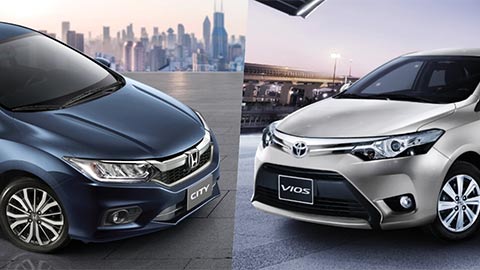 Honda City, Toyota Vios giảm giá thêm 30 triệu 'đe nẹt' Hyundai Accent