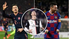 Ronaldo không lọt nổi vào top 15 tiền đạo xuất sắc nhất năm 2019 Ronaldo không lọt nổi vào top 15 tiền đạo xuất sắc nhất năm 2019