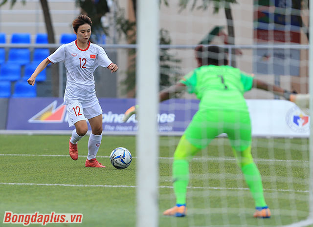 Trở lại với trận đấu, đội tuyển nữ Việt Nam sớm gây sức ép trước Indonesia 