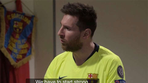 Clip cực độc của Messi trong phòng thay đồ Barca được công bố