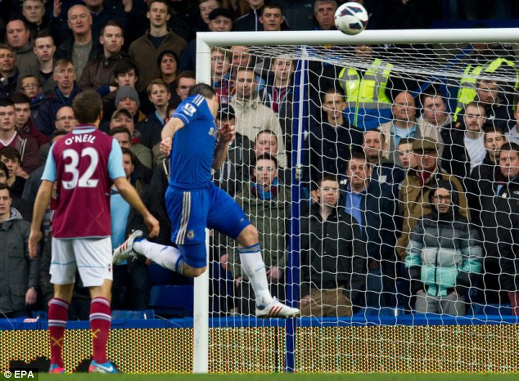 Lampard nhiều lần ghi bàn vào lưới West Ham cho hả giận