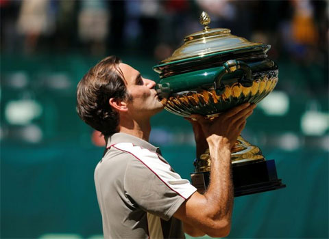 Federer vô địch Halle Open lần thứ 10 vào tháng 6/2019