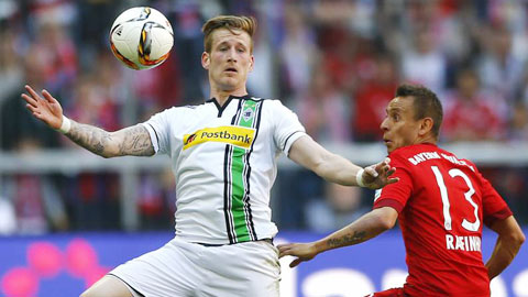 M’gladbach sẵn sàng gây bất ngờ trước Bayern