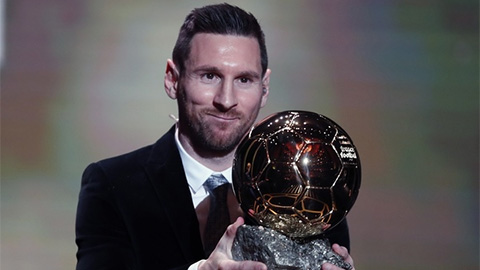 Messi đoạt Quả bóng vàng thứ 6 trong sự nghiệp