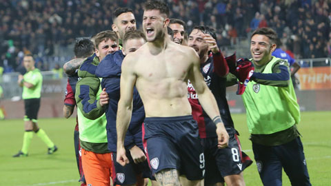 Serie A: Ngả mũ trước Cagliari