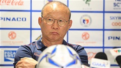 HLV Park Hang Seo: 'Tôi không muốn nói thêm về sai lầm của thủ môn'