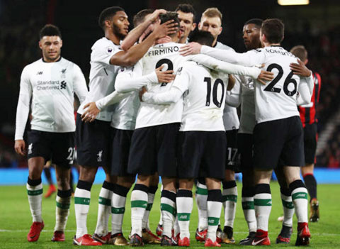 Dù đá sân khách, Liverpool vẫn sẽ vượt qua đối thủ ưa thích Bournemouth