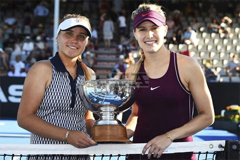 Bouchard và Kenin vô địch nội dung đôi nữ Auckland Open 2019