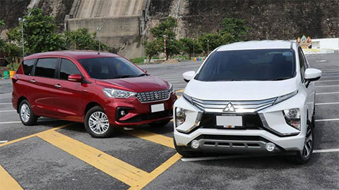 Mitsubishi Xpander và Suzuki Ertiga giá rẻ: Xe nào an toàn hơn?