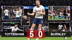 Tottenham 5-0 Burnley: Thầy trò Mourinho trút giận Tottenham 5-0 Burnley: Thầy trò Mourinho trút giận