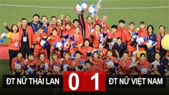 Nữ Thái Lan 0-0 Nữ Việt Nam (hiệp phụ 0-1): Việt Nam lần thứ 6 giành HCV SEA Games