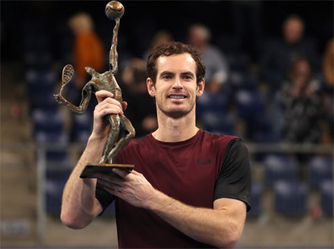 Andy Murray vô địch European Open 2019