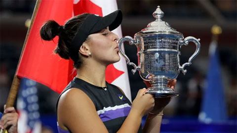 Nhà vô địch US Open 2019 được vinh danh ở quê nhà Canada