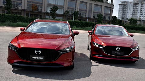 Mazda 3 và Mazda 3 Sport 2020 giảm giá dịp cuối năm 'đấu' Kia Cerato