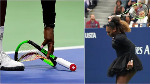 Tiếc đứt ruột vì lỡ bán cây vợt gãy của Serena Williams có giá thật 450 triệu đồng