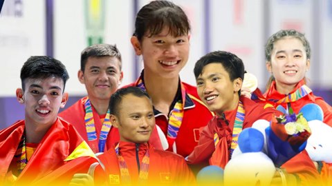 98 gương mặt Vàng của thể thao Việt Nam tại SEA Games 30