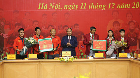 Trực tiếp lễ đón ĐT U22 và ĐT bóng đá nữ Việt Nam